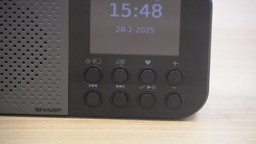 Sharp Osaka controls buttons