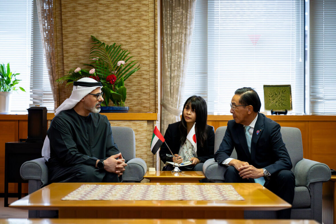 Sheikh Khaled, Governor of Kyoto explore opportunities to enhance UAE-Japan bilateral cooperation