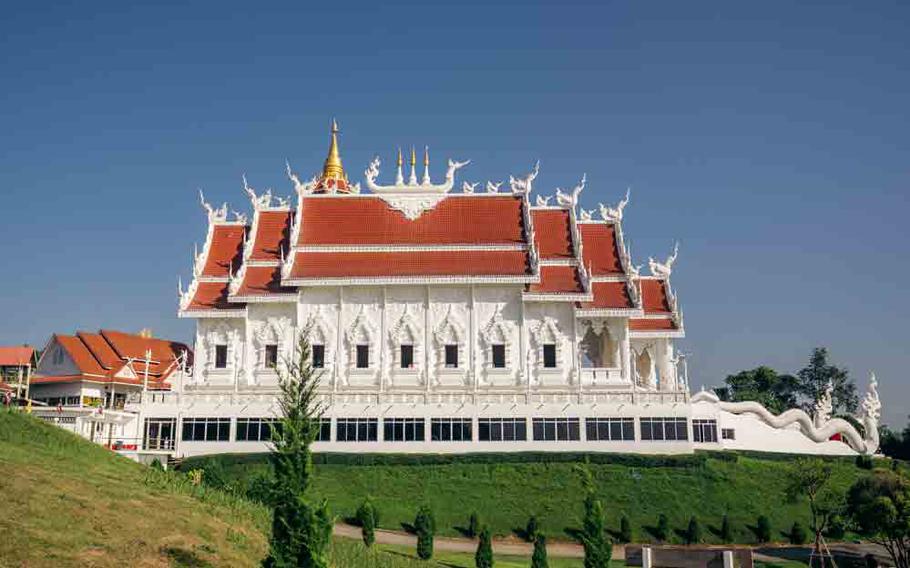 Wat Huay Pla Kang Goddess of Mercy Chiang Rai.
