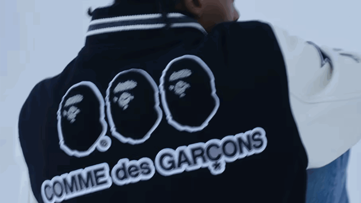 BAPE and COMME des GARÇONS an Osaka collaboration