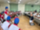 For about an hour, the Puerto Rican players participated in a conversation session with students at Oroku High School in Okinawa, Japan, including members of the school’s baseball team.
