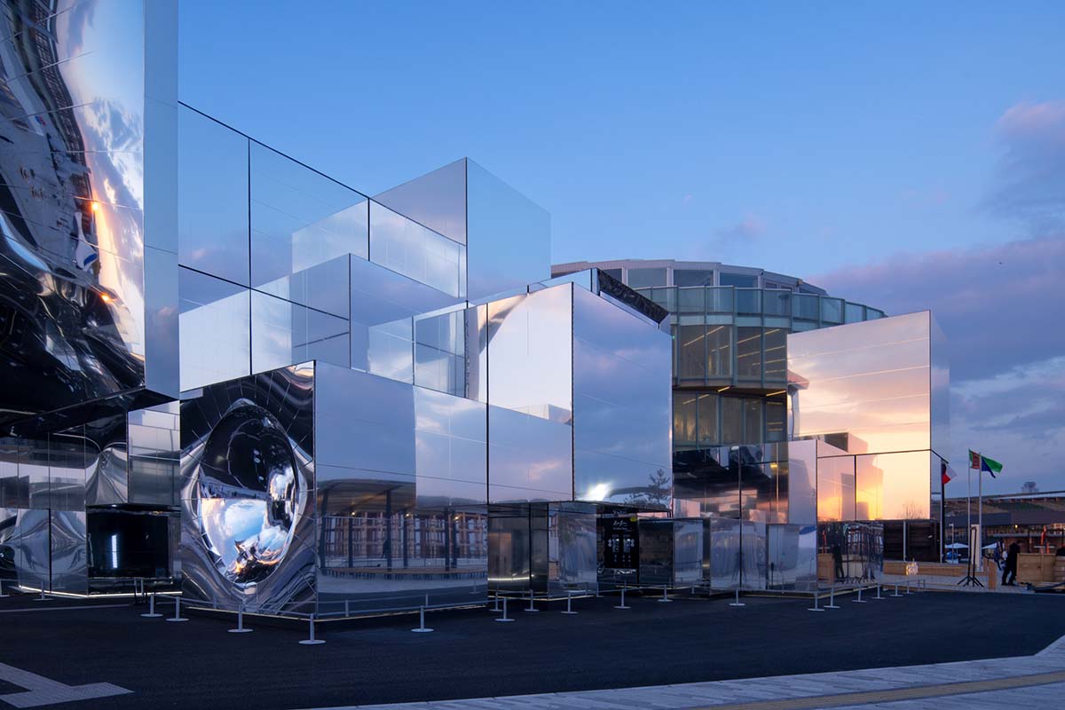 Noiz Architects imagines Osaka Pavilion as a social and living sculpture with mirrored surfaces 