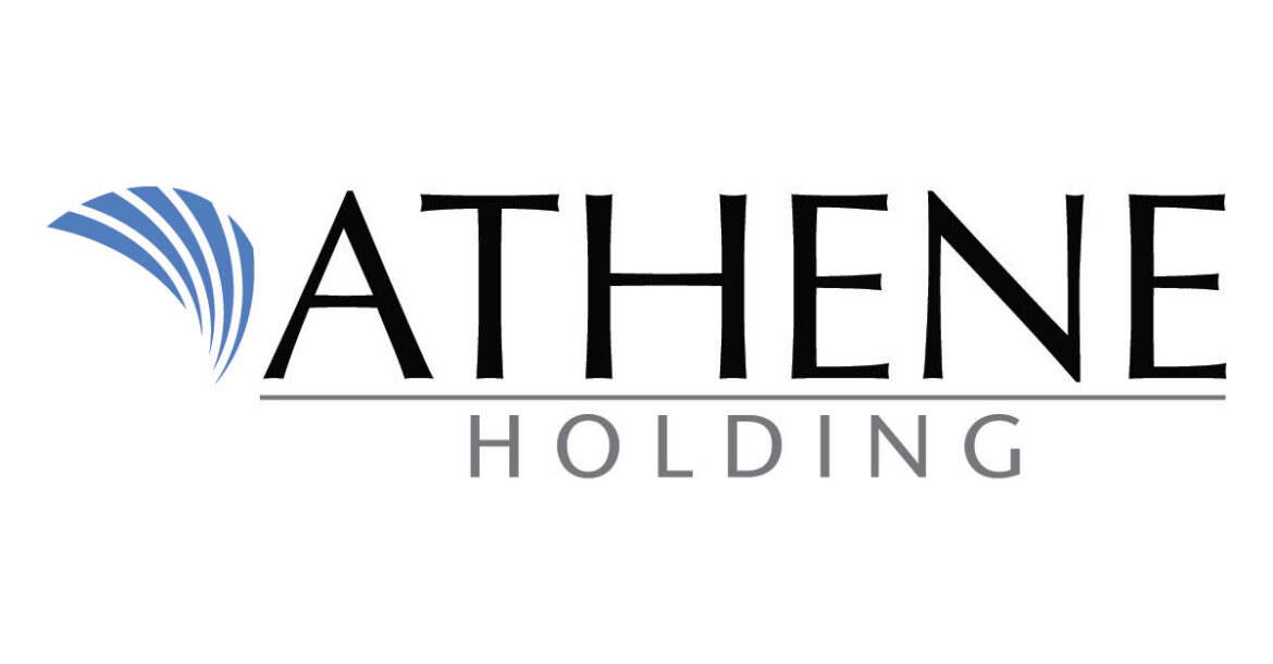 Athene holding