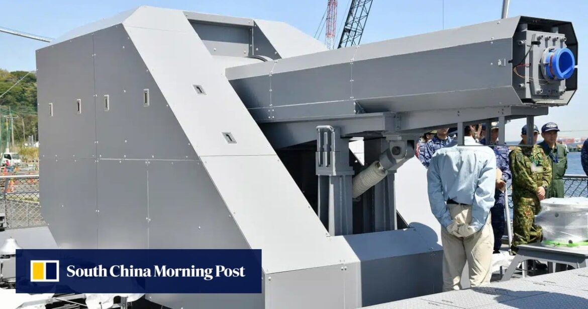 Japan’s ship-mounted rail gun hits long-range target in key test Japan’s ship-mounted rail gun hits long-range target in key test