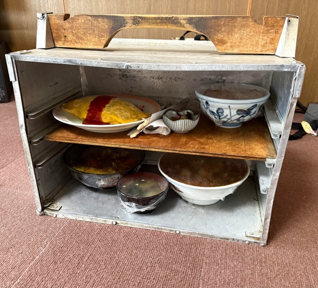 Old school food delivery