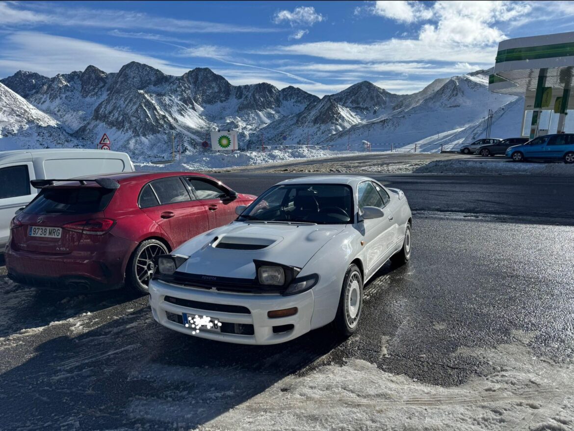 Toyota Celica GT Four in snow