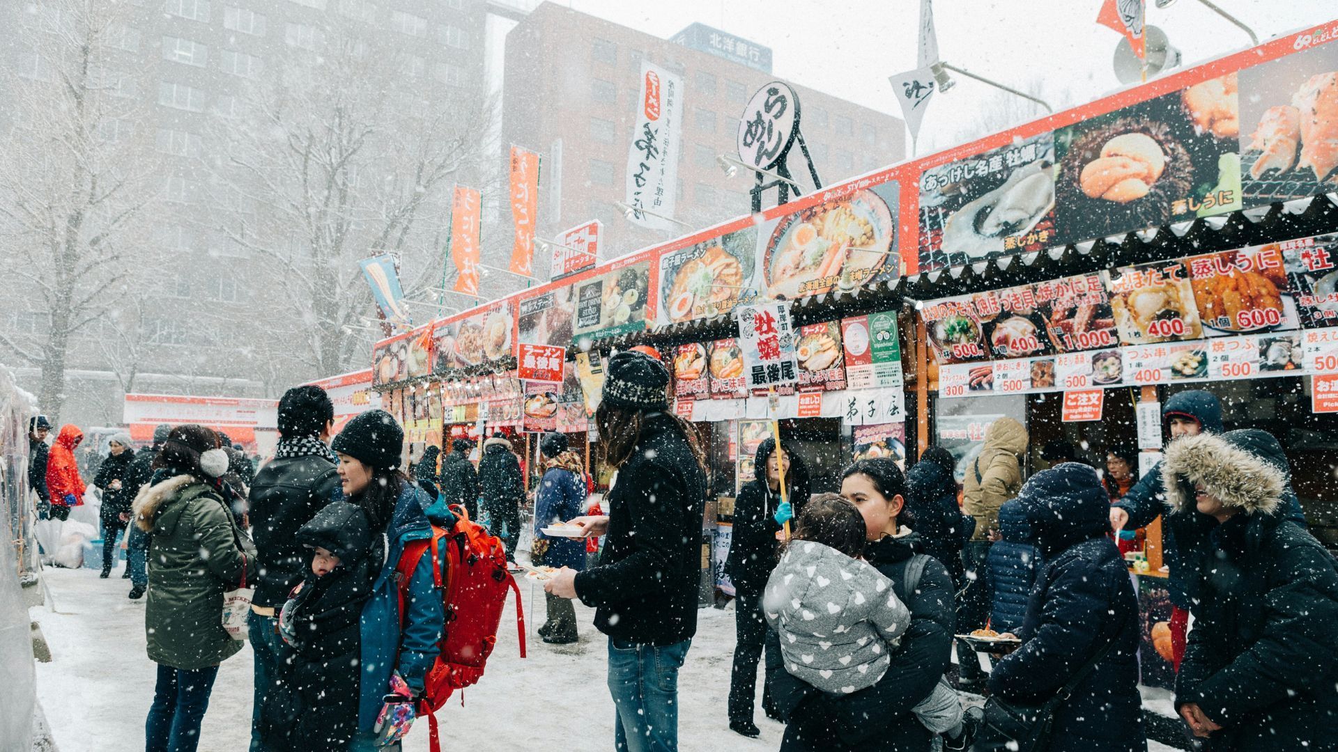 snow time attract visitors Hokkaido