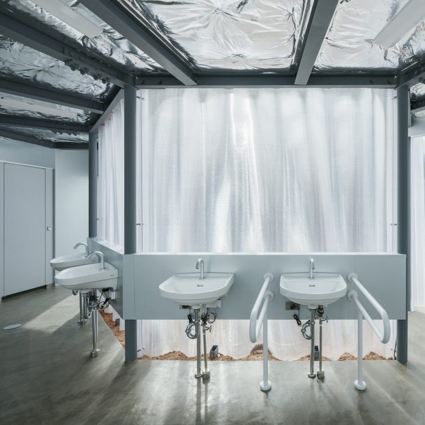 Expo toilets: Mirage in Yumeshima by Higashiyama Studio + Farm + Nod