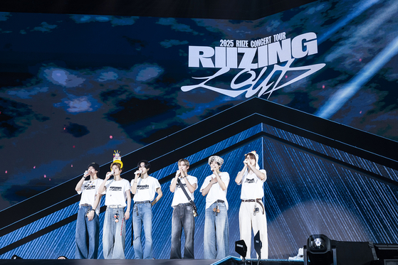 Riize performs at a concert at Tokyo Dome in Tokyo. [SM ENTERTAINMENT]