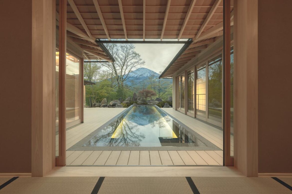 GORA KADAN FUJI hotel is now open in a dramatic setting surrounded by nature in the foothills of Japan’s iconic Mount Fuji GORA KADAN FUJI hotel is now open in a dramatic setting surrounded by nature in the foothills of Japan’s iconic Mount Fuji