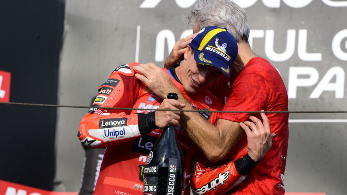 Marc Marquez, Gigi Dall'Igna, 2025 Japanese MotoGP
