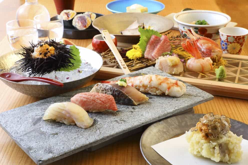 Sushi in Tokyo, Japan