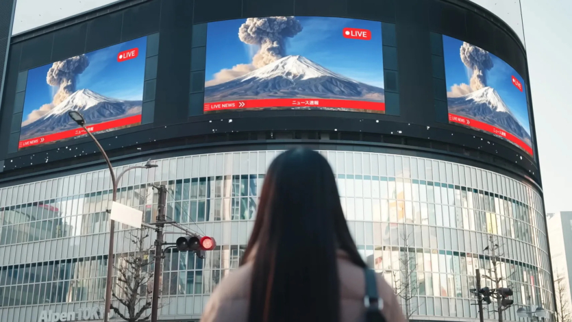 If Fuji explodes: Japanese civil service simulates disaster in video