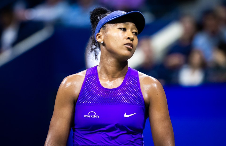 Naomi Osaka slipped to defeat in the US Open semi-final
