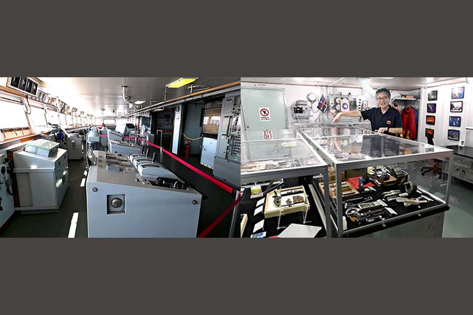 Tour of retired Japanese Antarctic research ship Shirase 5002 details its adventures