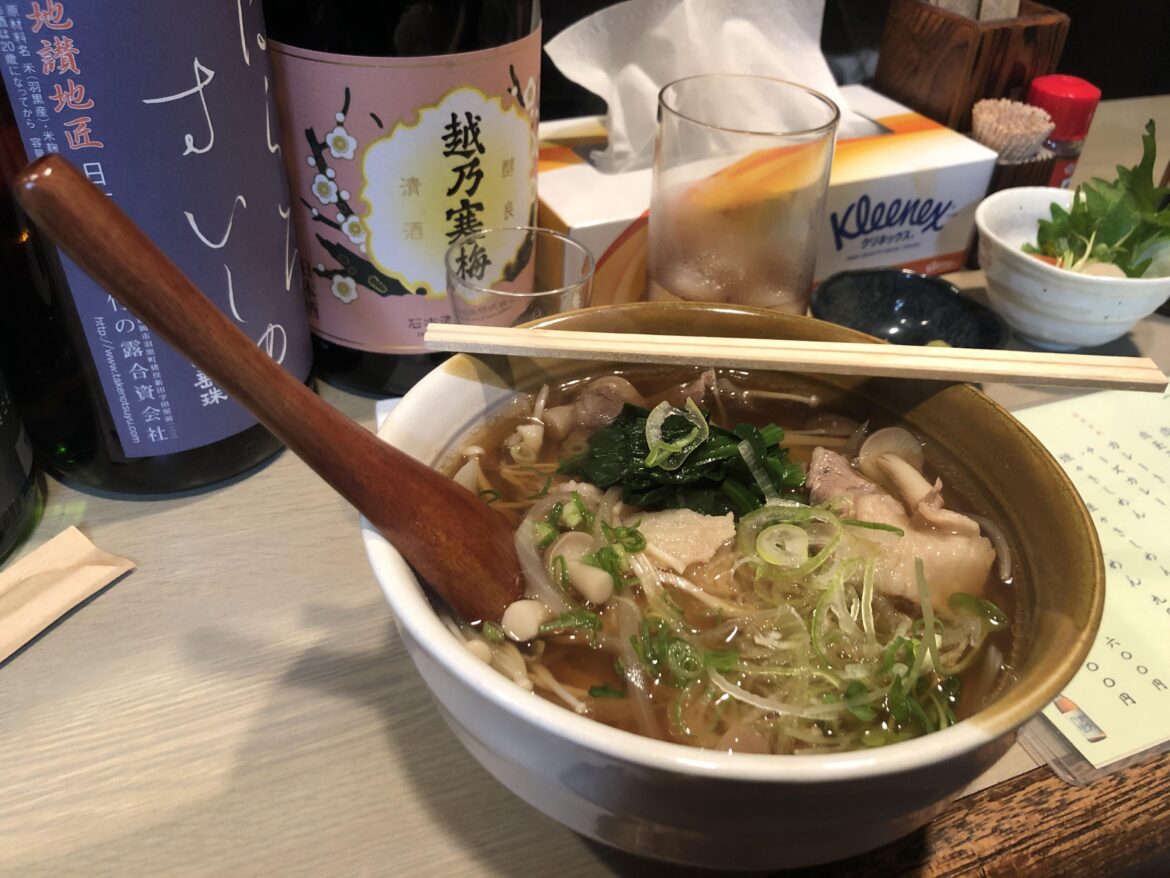 Udon somewhere in Golden Gai- Shinjuku