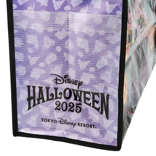Purple bag with "Disney Halloween 2025 Tokyo Disney Resort"—a festive 2025 Halloween Merchandise exclusive.