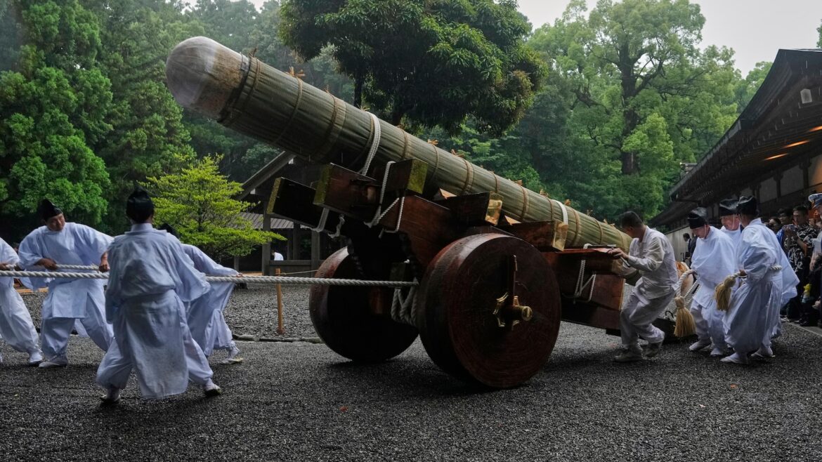Japan’s most sacred Shinto shrine has been rebuilt every 20 years for more than a millennium Japan's most sacred Shinto shrine has been rebuilt every 20 years for more than a millennium