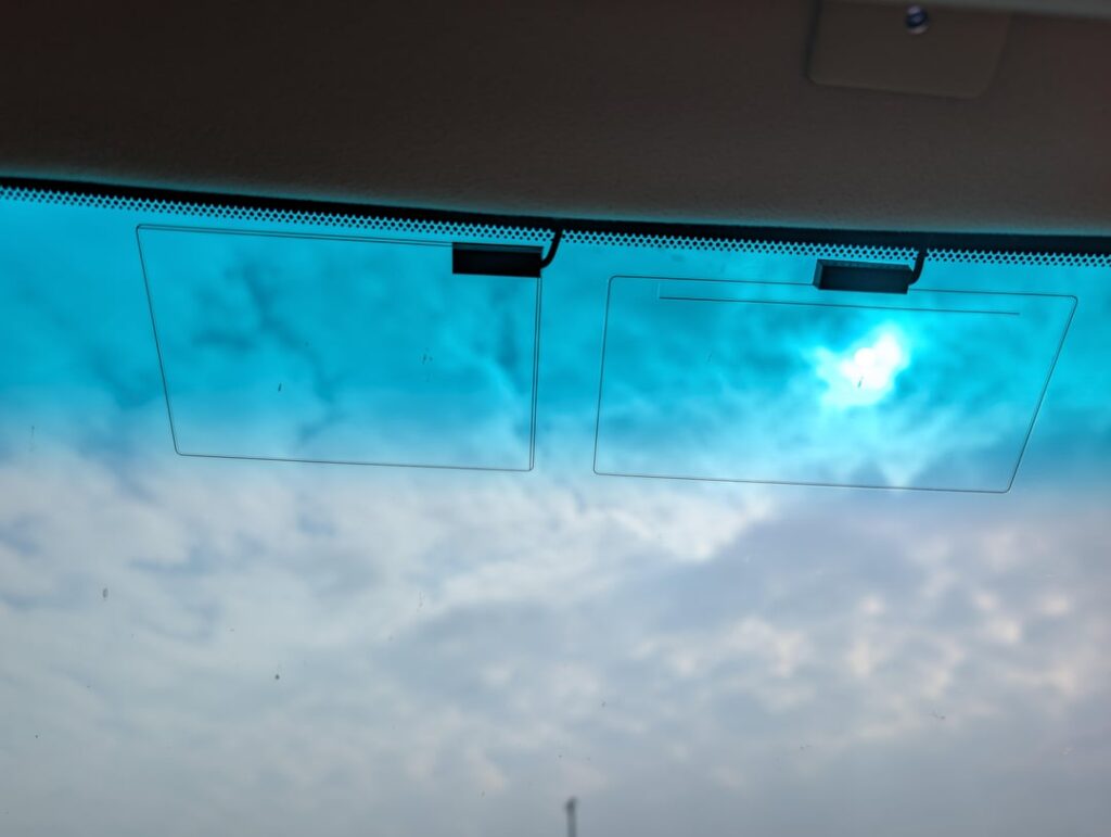 2007 Gs 350 JDM import what are these black boxes on my windshield.