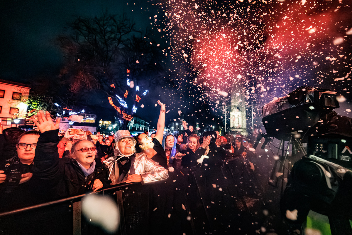 Preston Christmas Lights Switch On 2024 Pic: Michael Porter Photography