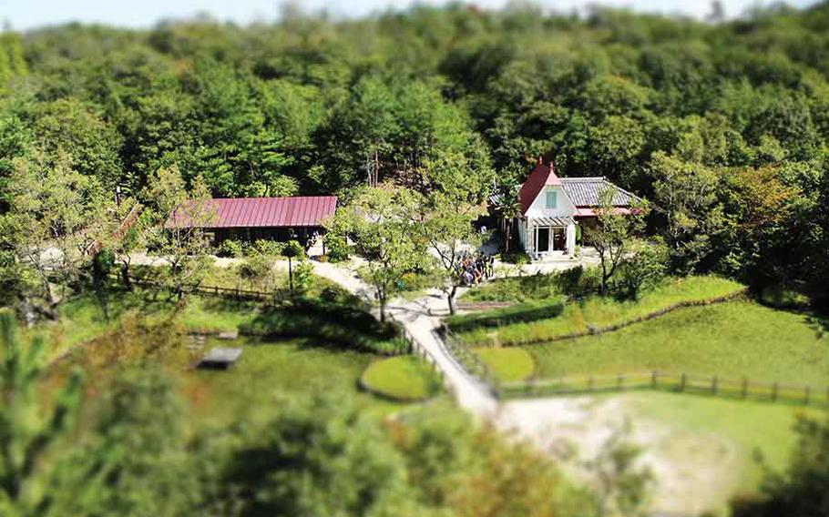 Birds-eye view of Satsuki and Mei’s House.