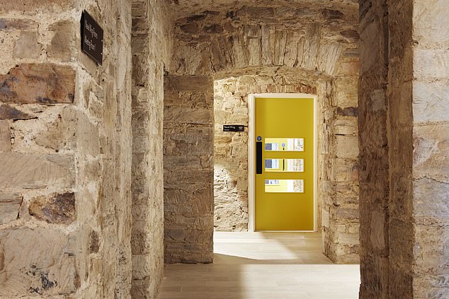 Bodmin Jail Hotel in Cornwall - pictured - has seen a 110 per cent increase in searches