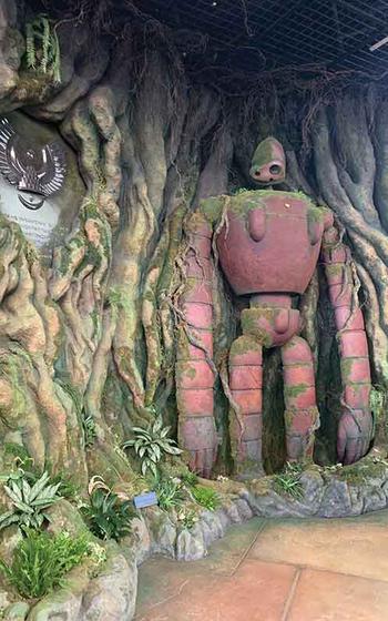A robot in the Ghibli Park.