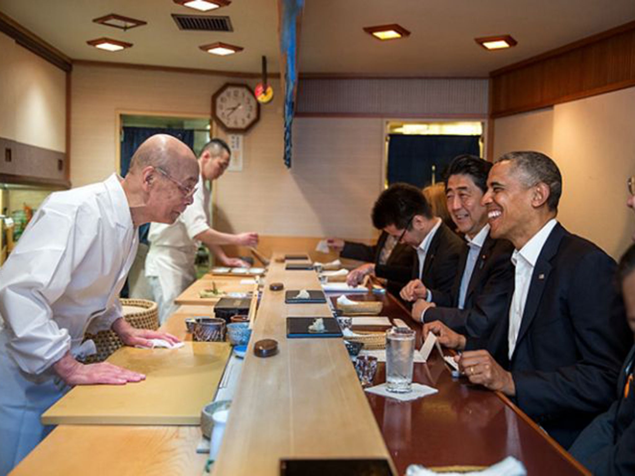 Jiro Ono once served Barack Obama at his Tokyo restaurant
