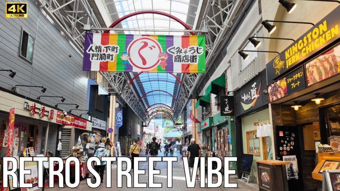 [HIDDEN GEM] Explore Yokohama's Retro Shotengai & Ancient Temple Walk (4K Japan)