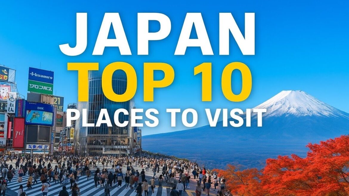 Amazing Places to Visit in Japan - Travel Video