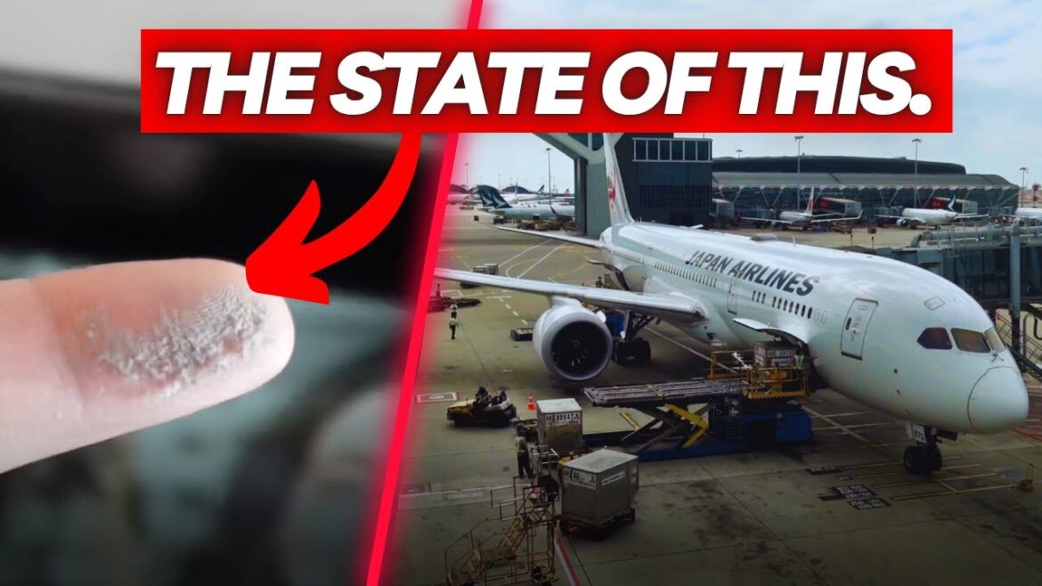 Shocking: The DISGUSTING state of Japan Airlines Business Class