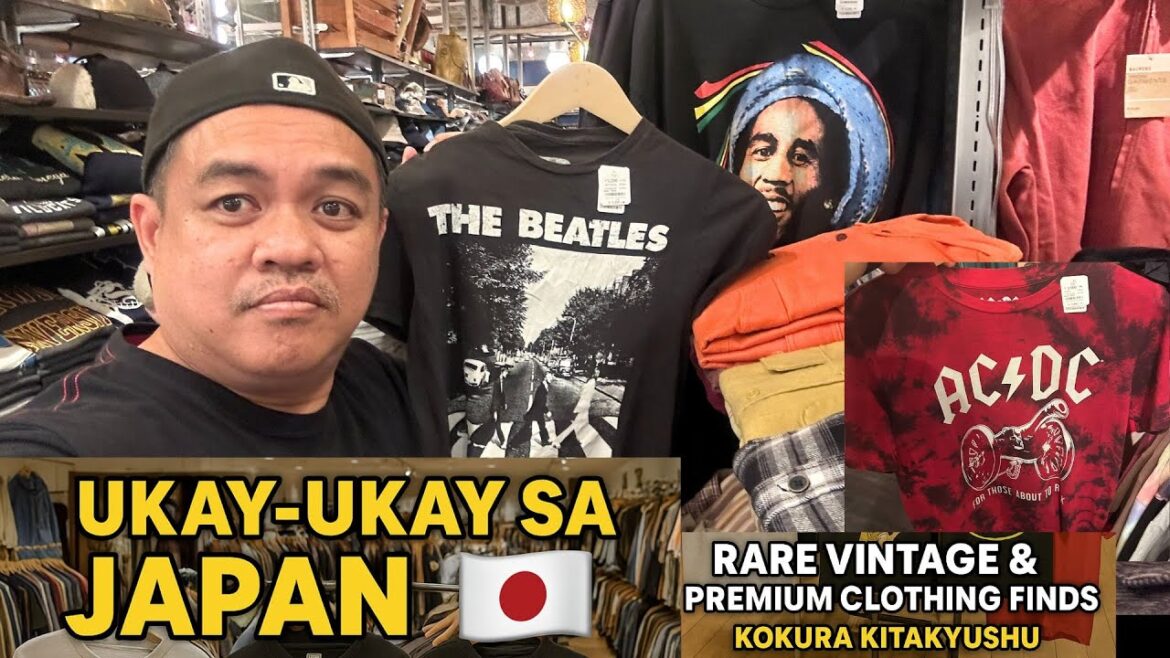 INSANE Vintage Finds at Japan Ukay-Ukay! | Kokura Kitakyushu