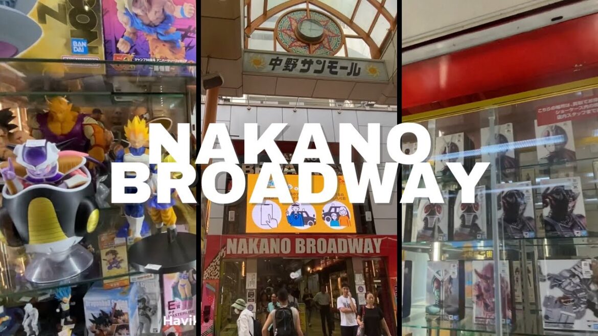 Nakano Broadway Walking Tour, Tokyo, Japan Nakano Broadway Walking Tour, Tokyo, Japan