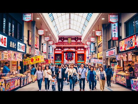 ✨ Walking Through Ōsu, Nagoya | Street Food, Culture & Temple in 4K HDR ✨ Walking Through Ōsu, Nagoya | Street Food, Culture & Temple in 4K HDR