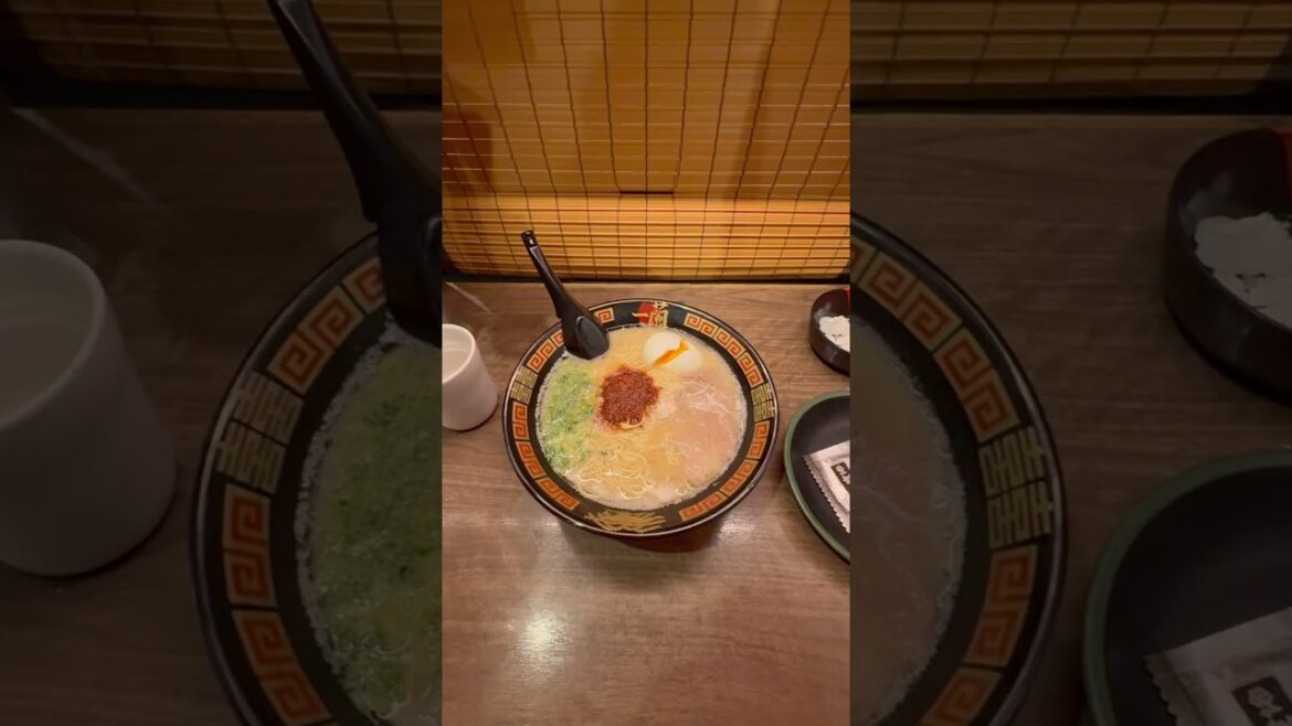 ✨The ICHIRAN RAMEN Experience✨#japan #travel #ichiranramen #tokyo