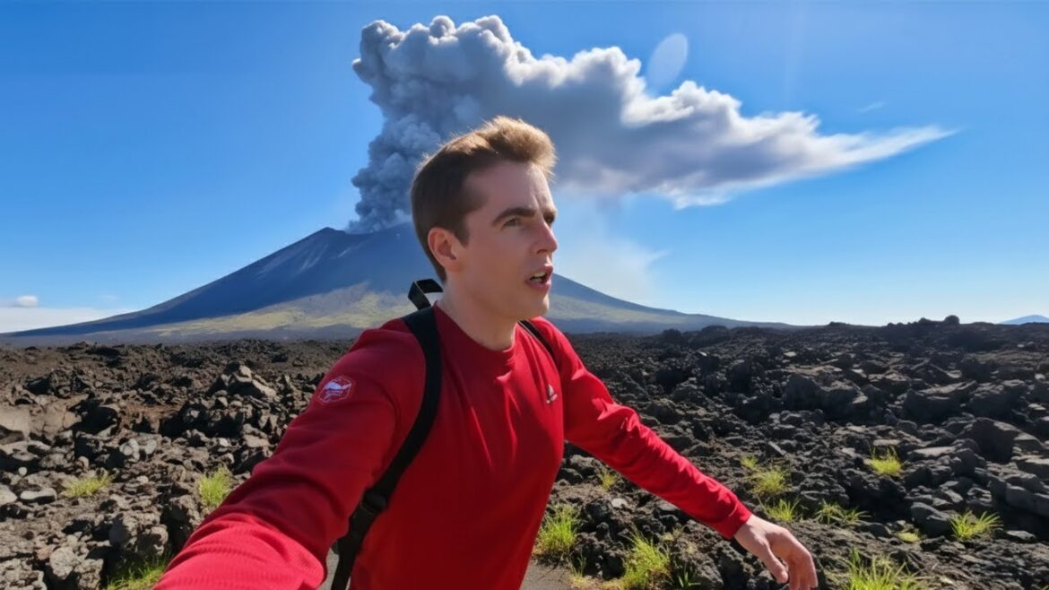 Visiting Japan's Most Active Volcano 🌋🇯🇵