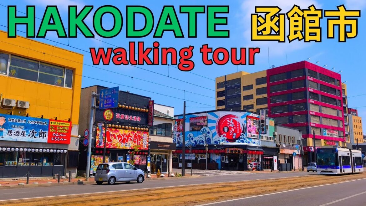 Hakodate Walking Tour | Explore the City in 4K - Japan’s Northern Port City