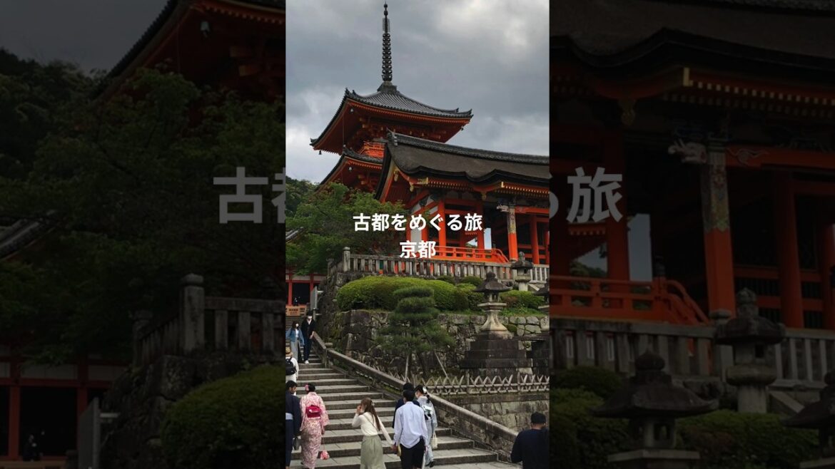 京都『清水寺』清水の舞台 で有名な 世界遺産！