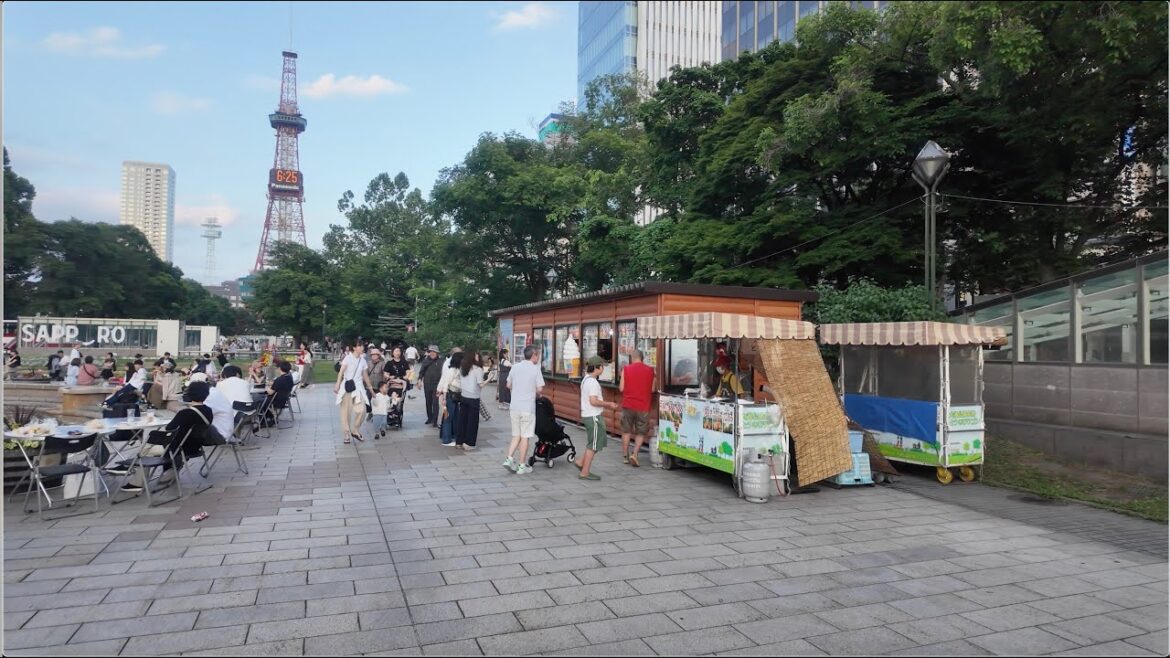 Summer Stroll Through Sapporo | Hokkaido Food Tour & City Walk Experience