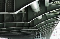 The underside of Umaya Bridge is seen from the Taito Ward side in Tokyo, June 4, 2023. (Mainichi/Osamu Sukagawa)