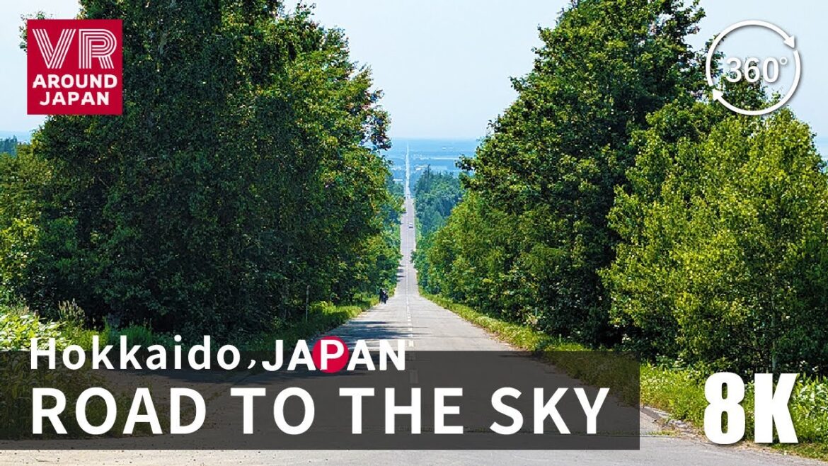 ROAD TO THE SKY in Hokkaido Japan – Virtual Tour (8K 360°Video) | Endless Road to the Sky ROAD TO THE SKY in Hokkaido Japan - Virtual Tour (8K 360°Video) | Endless Road to the Sky