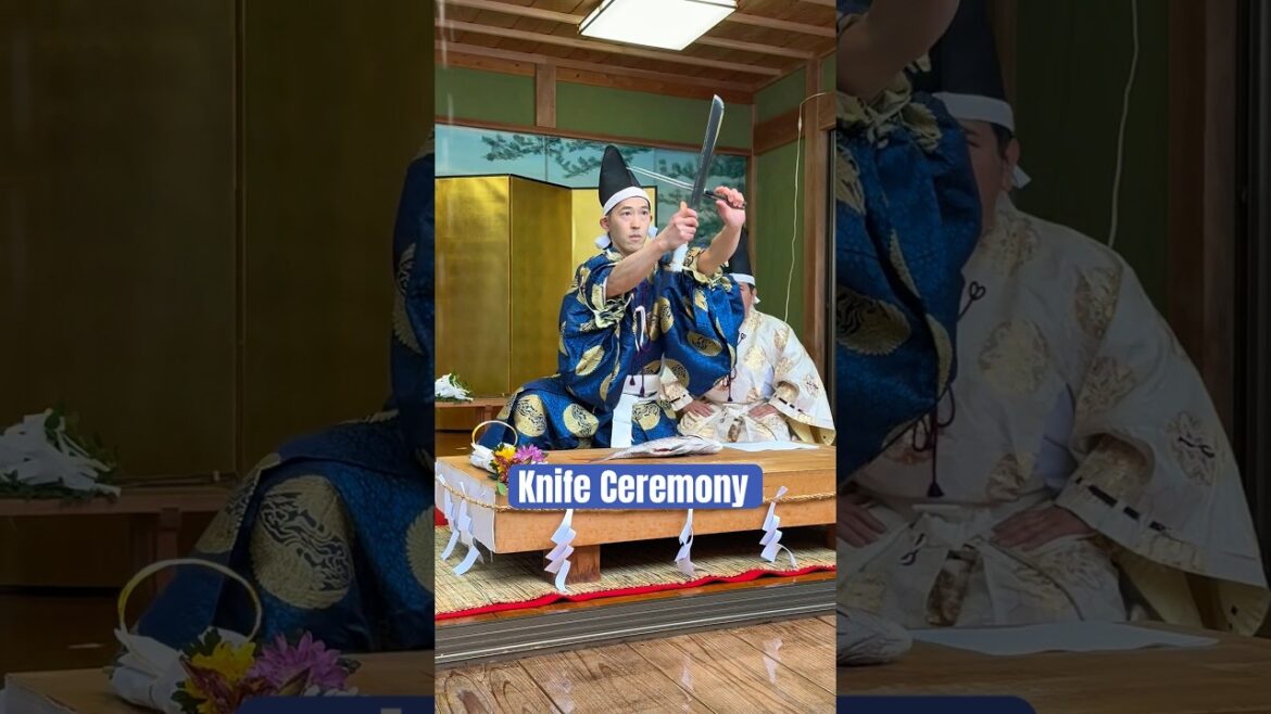 Knife Ceremony in Japan