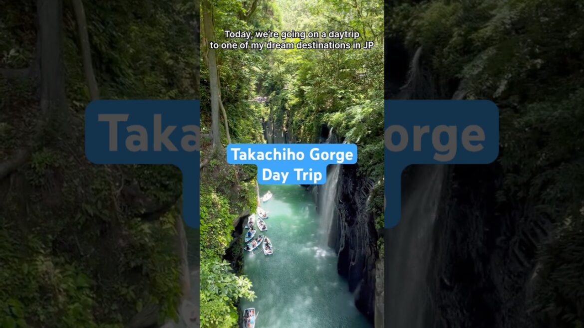 Day Trip from Fukuoka to the Stunning Takachiho Gorge Day Trip from Fukuoka to the Stunning Takachiho Gorge