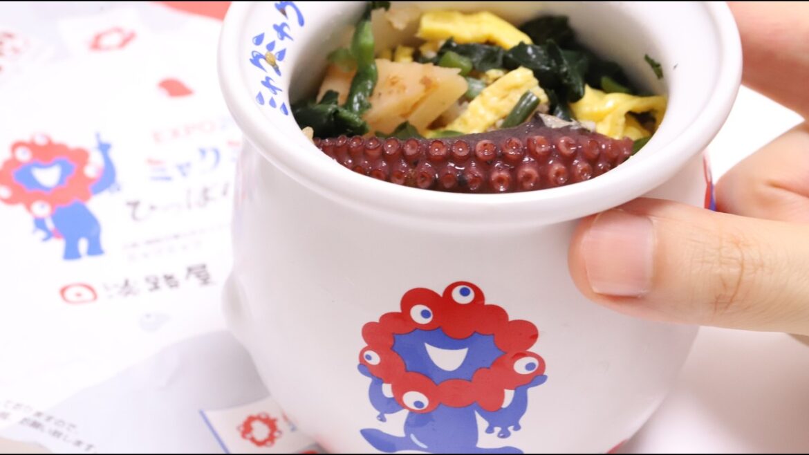Myaku-Myaku Expo 2025 Octopus Pot Bento Ekiben Lunch Box Hipparidako Meshi