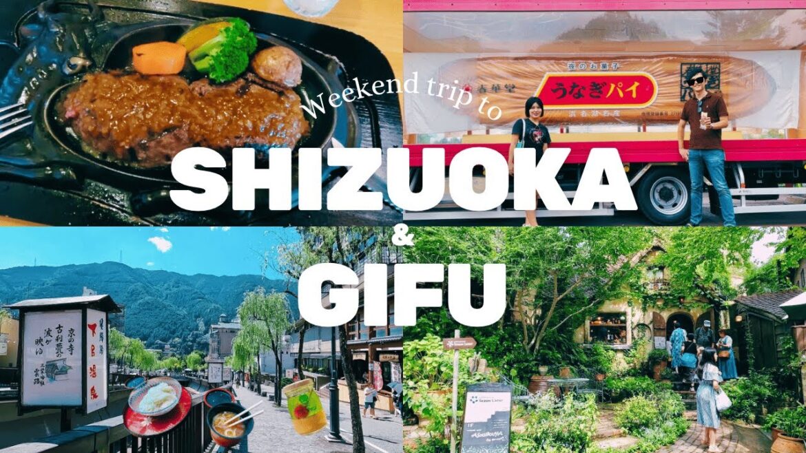 Weekend trip to Shizuoka, Gifu | Sawayaka, Nukumori no mori | Gero Onsen, Kiso | Japan Vlog