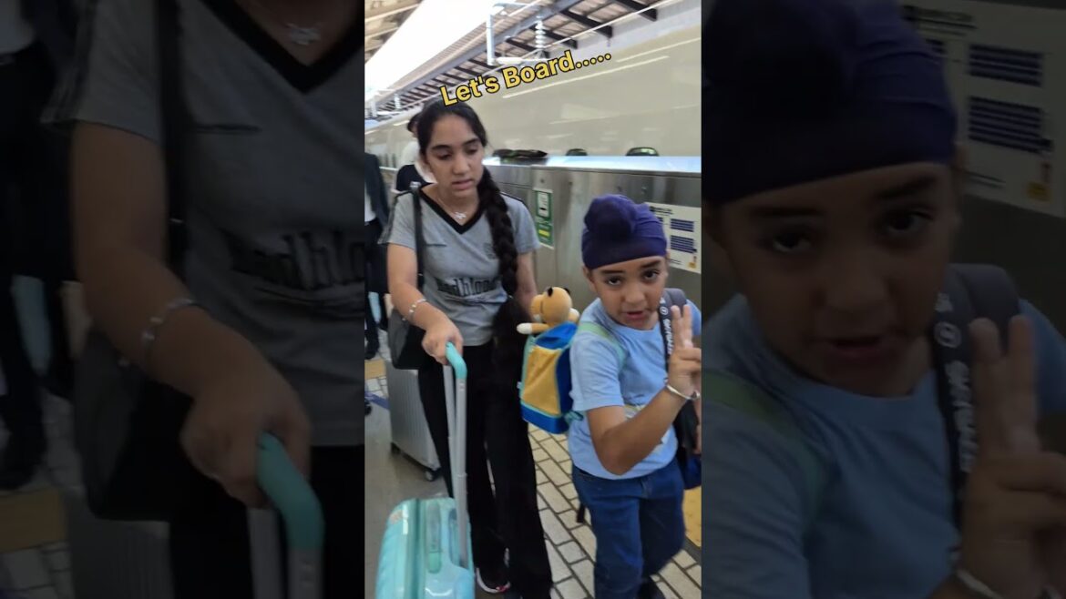 Bullet Train - Tokyo to Kyoto #travel #travelvlog #japantravel #ytshorts