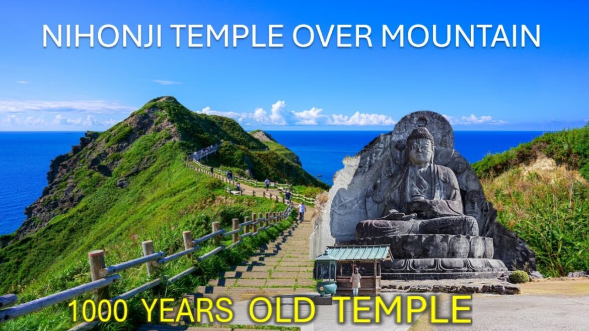 1000 Years Old NIHONJI Temple Over Mountain
