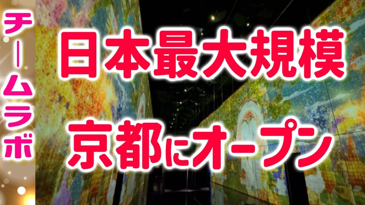 京都観光・新スポット【チームラボ京都】普段は非公開の特別映像あり