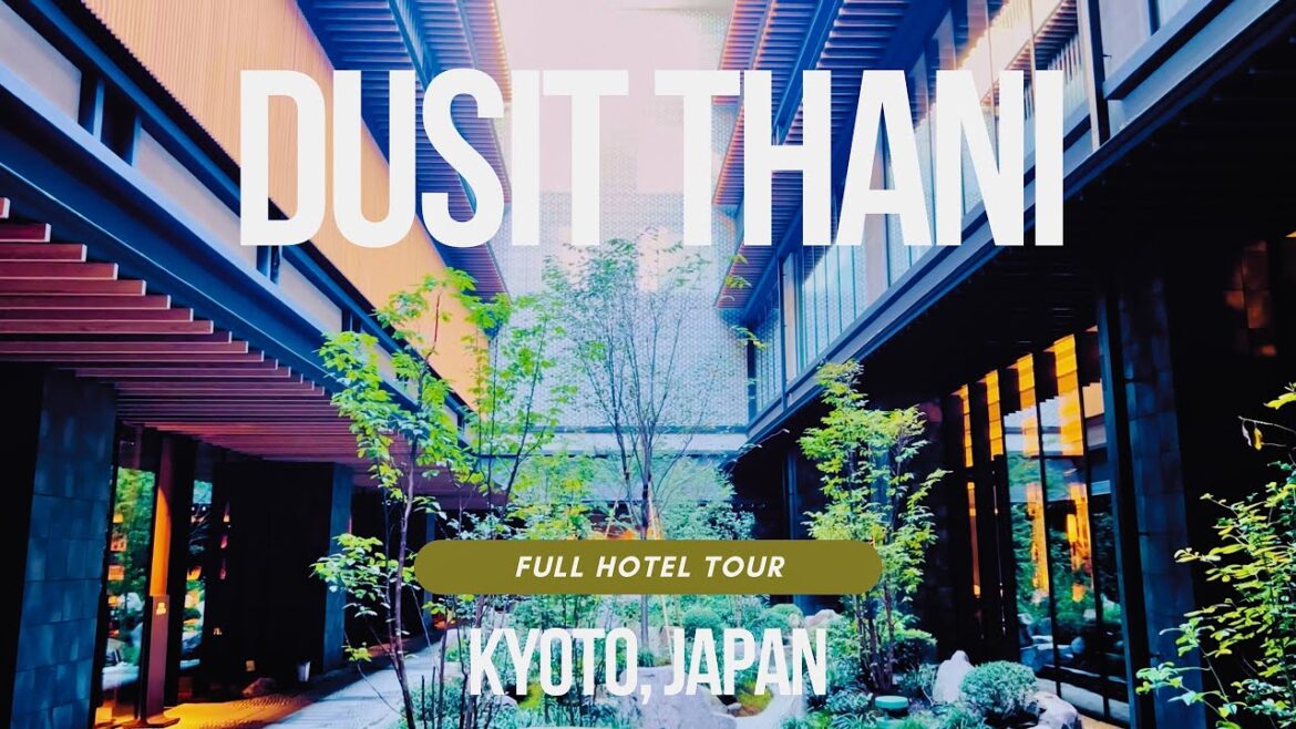 Dusit Thani Kyoto, Japan | Full Luxury Hotel Tour in 4K