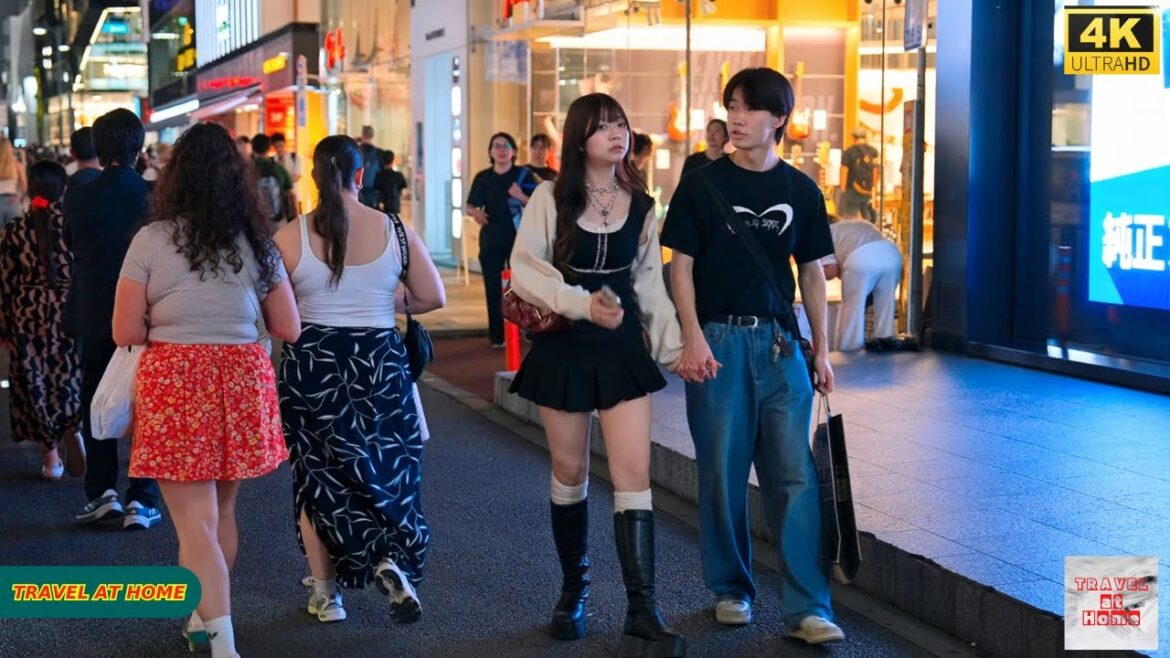 4K HDR Japan travel 2025 | Walk in Harajuku（原宿）Tokyo Japan |Relaxing Natural City ambience